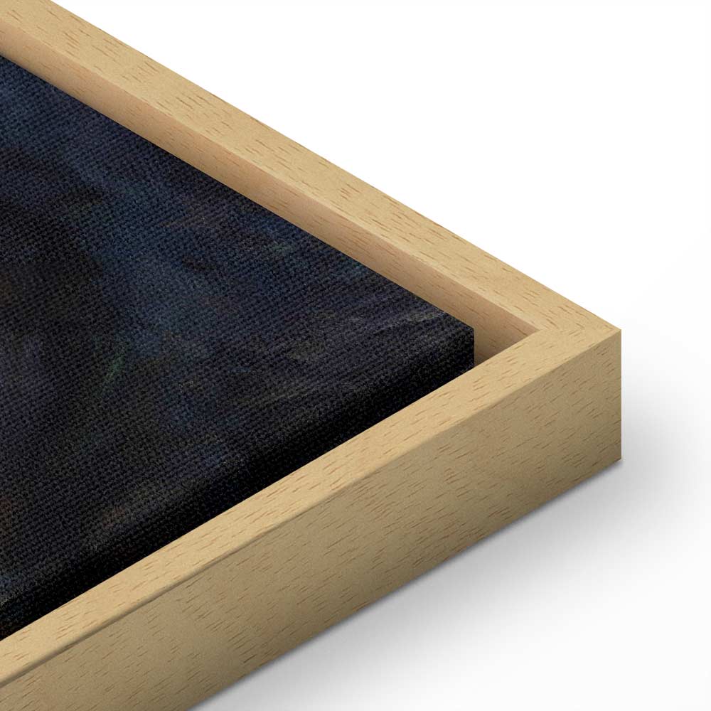 Gustav Klimt Virgin Gold Multicolor Canvas Print