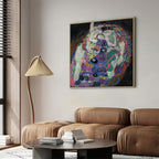 Gustav Klimt Virgin Gold Multicolor Canvas Print