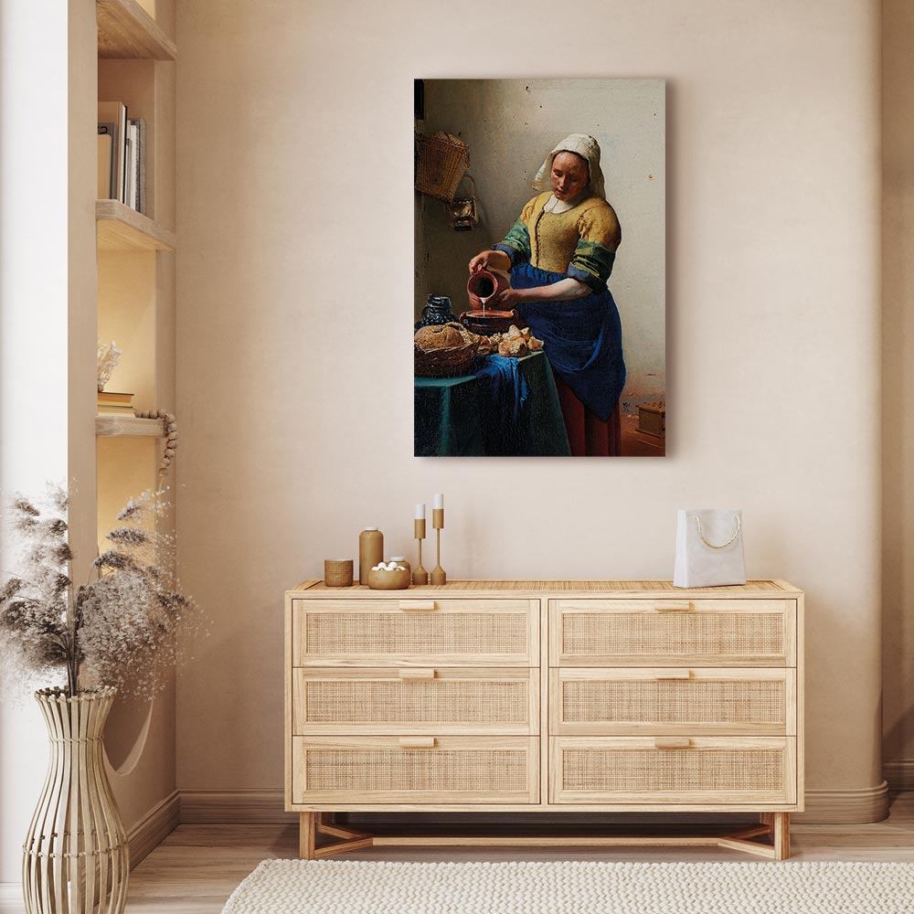 Vermeer The Milkmaid Classic Canvas Print