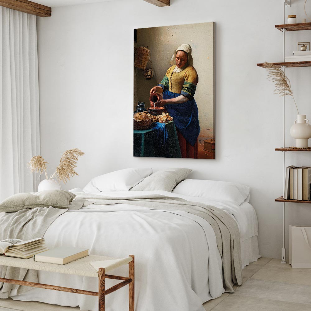 Vermeer The Milkmaid Classic Canvas Print