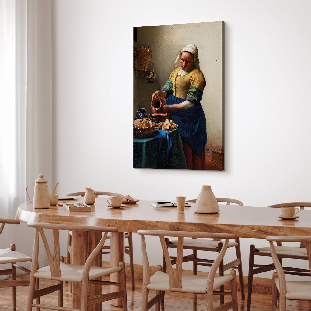 Vermeer The Milkmaid Classic Canvas Print