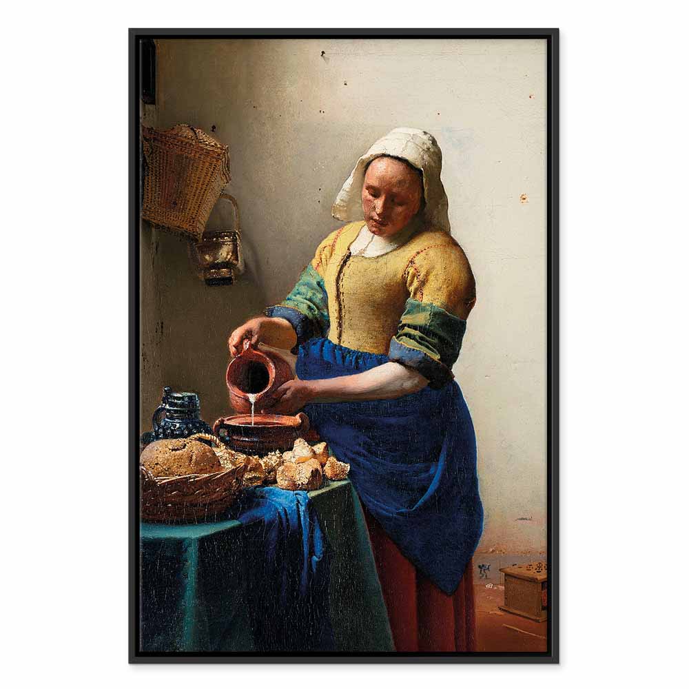 Vermeer The Milkmaid Classic Canvas Print