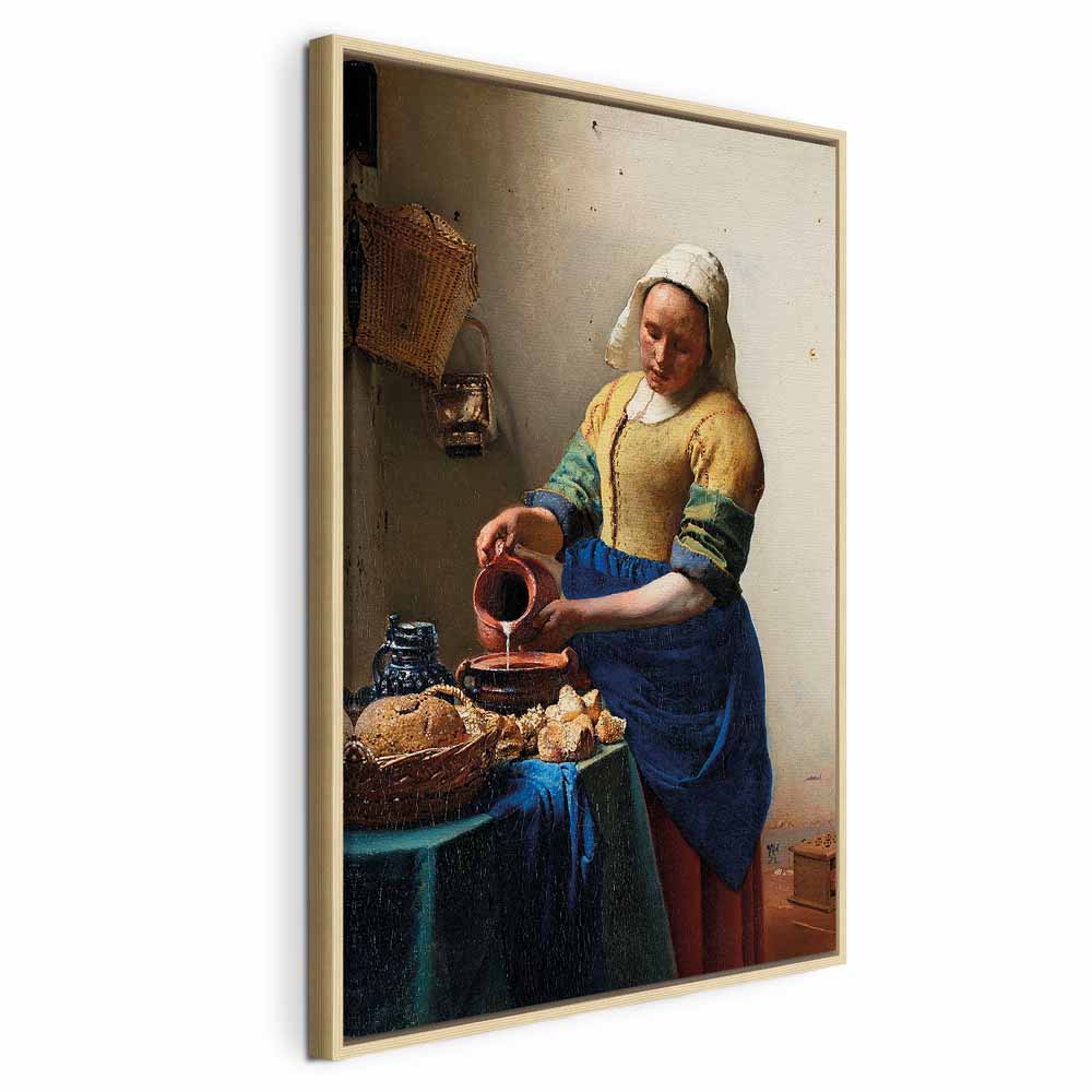 Vermeer The Milkmaid Classic Canvas Print