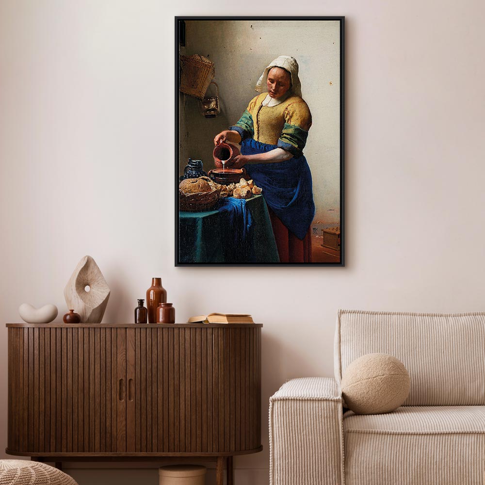 Vermeer The Milkmaid Classic Canvas Print