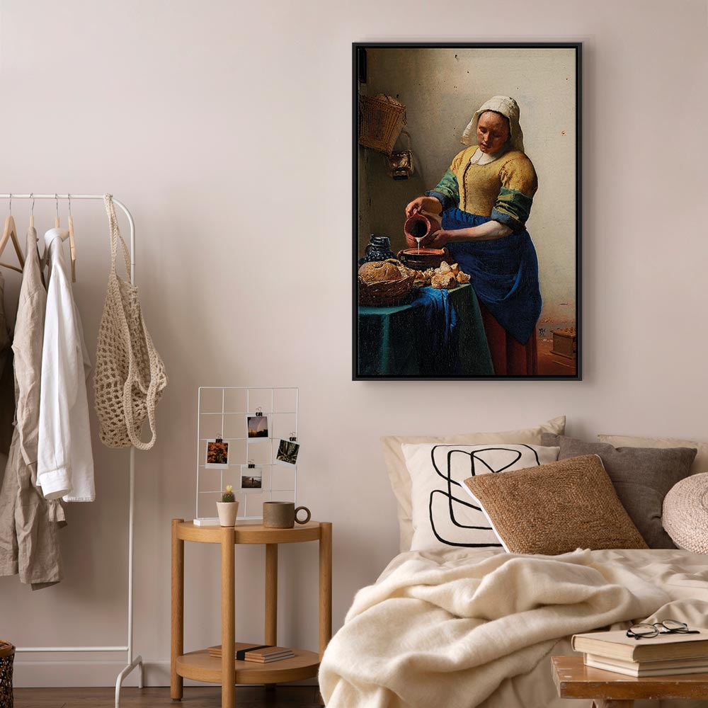 Vermeer The Milkmaid Classic Canvas Print