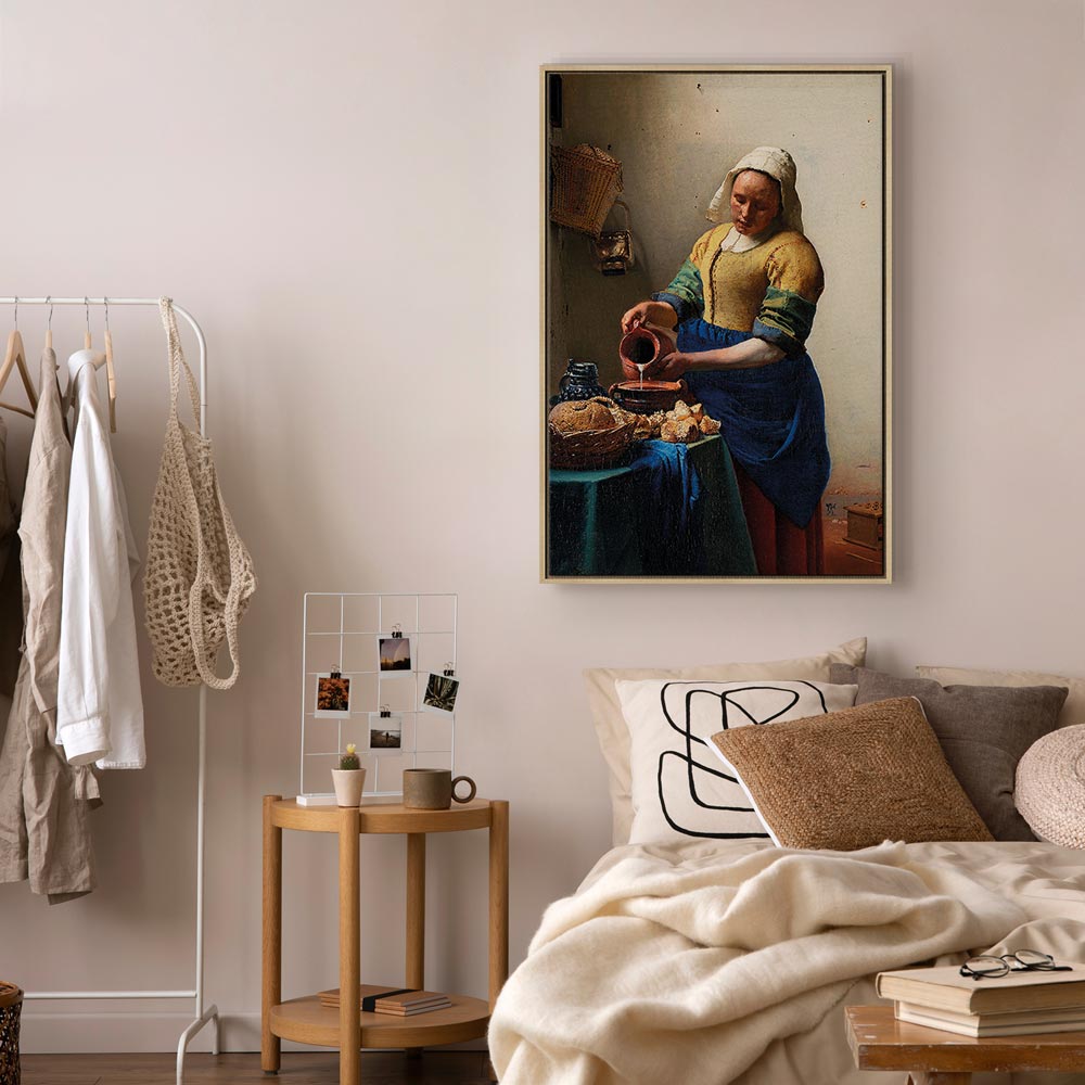 Vermeer The Milkmaid Classic Canvas Print