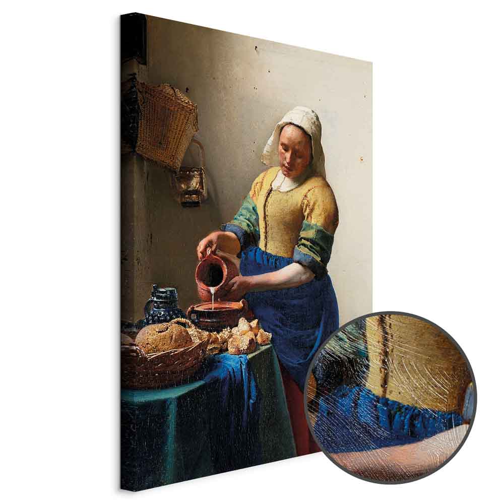 Vermeer The Milkmaid Classic Canvas Print