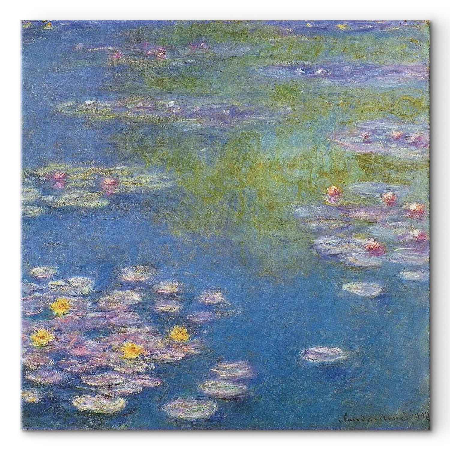 Water Lilies in Giverny Classic Canvas Print