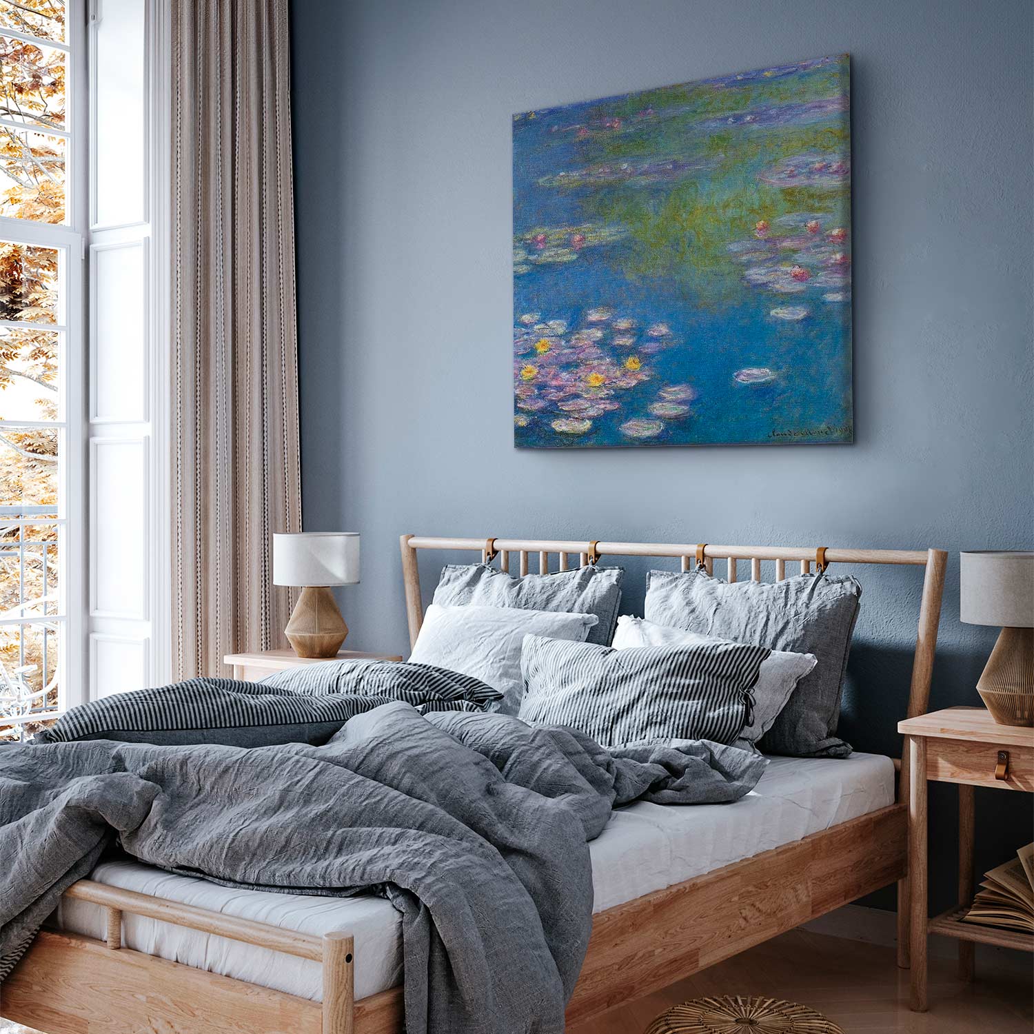 Water Lilies in Giverny Classic Canvas Print