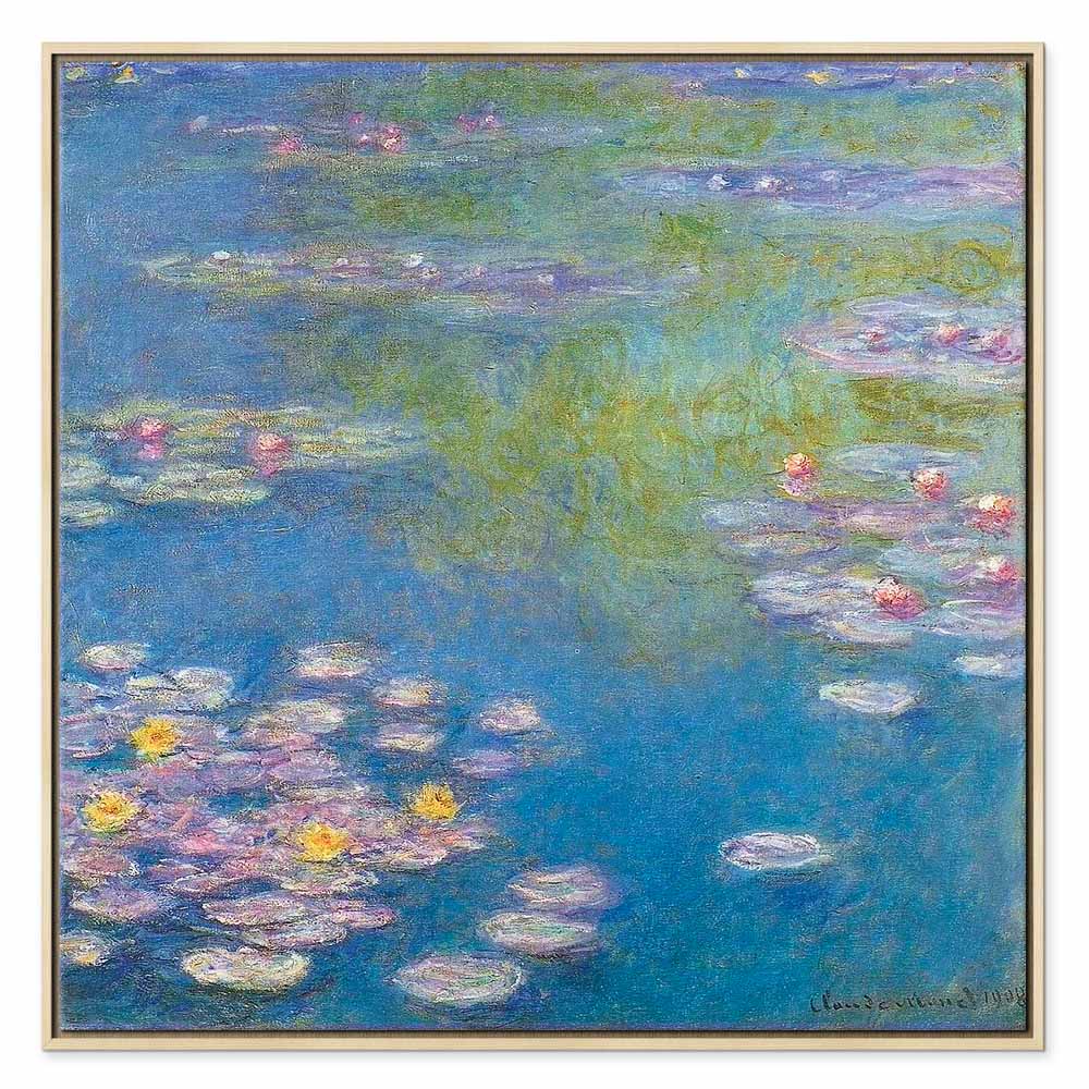 Water Lilies in Giverny Classic Canvas Print
