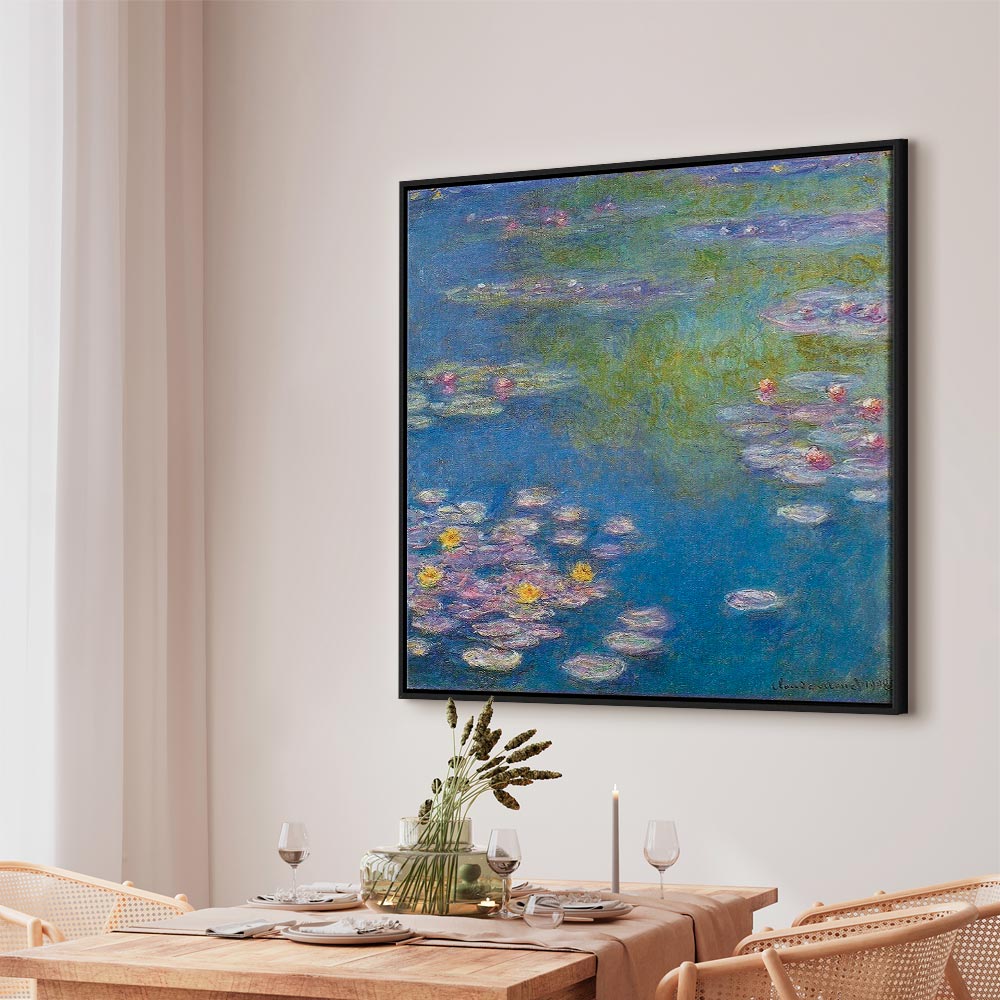 Water Lilies in Giverny Classic Canvas Print