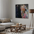 Canvas Print Death and Life - Multicoloured