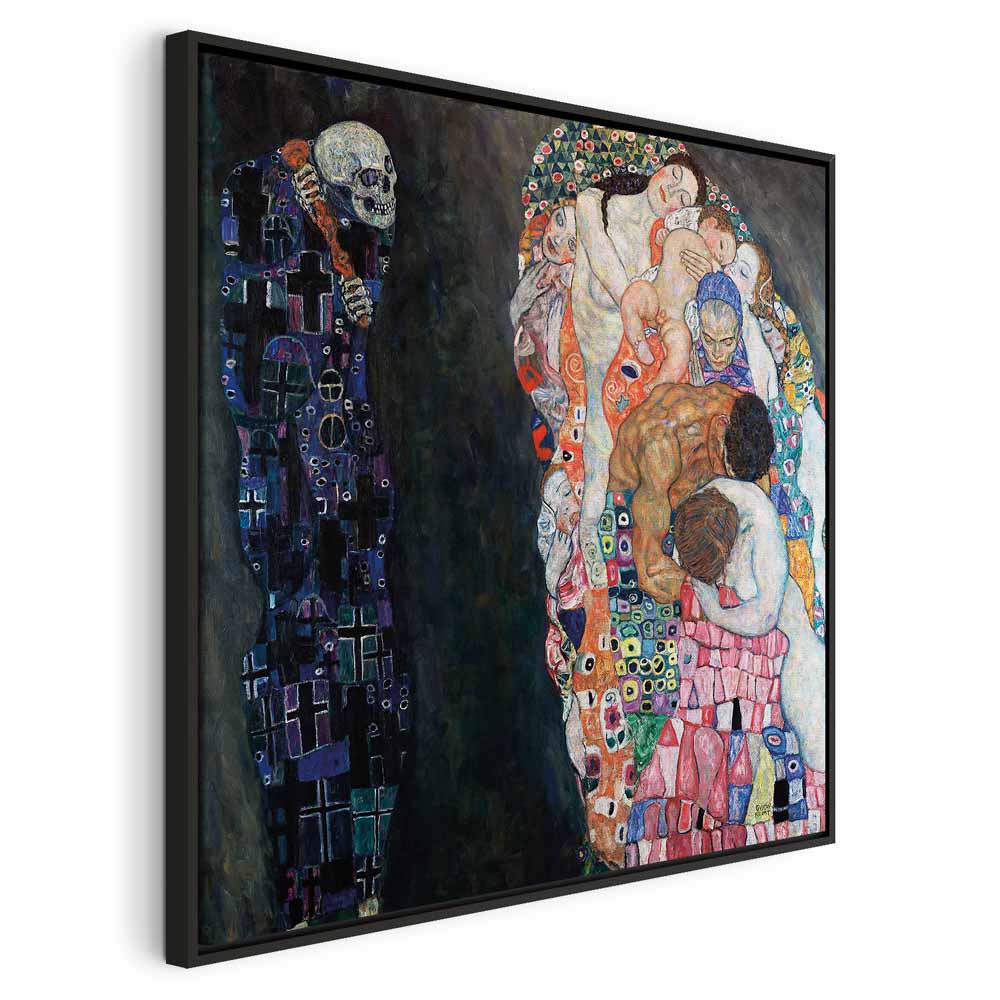 Gustav Klimt Death and Life Classic Canvas Print