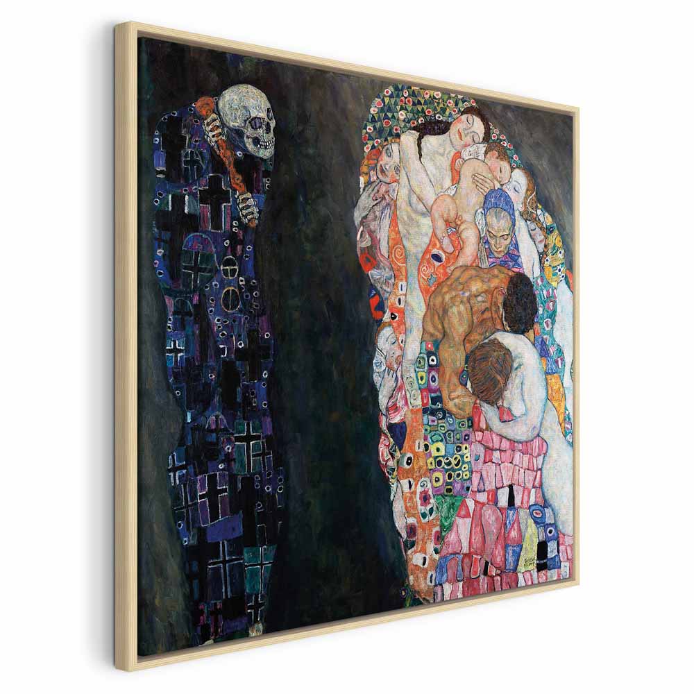 Gustav Klimt Death and Life Classic Canvas Print