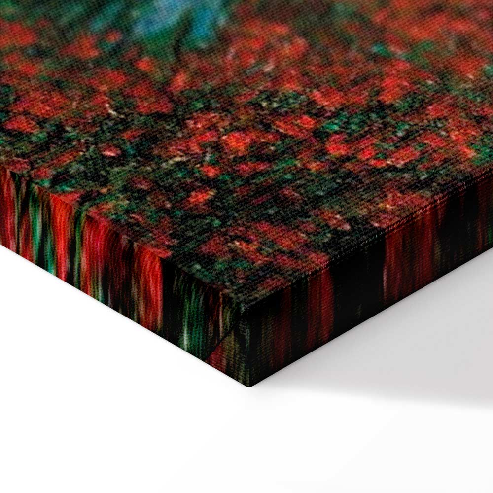 Monet Poppy Field near Vétheuil Impressionist Canvas Print