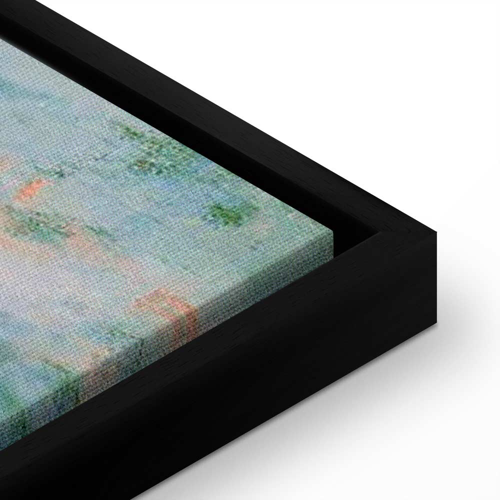 Monet Poppy Field near Vétheuil Impressionist Canvas Print