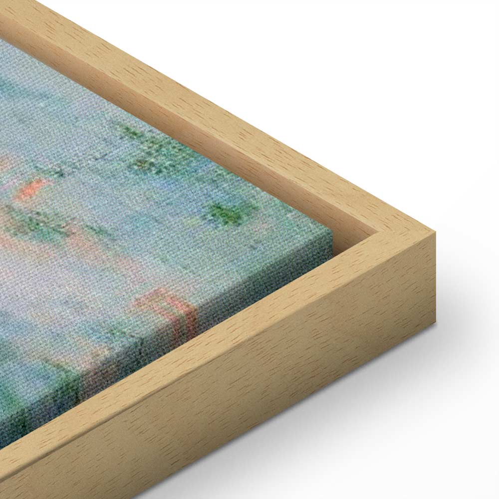 Monet Poppy Field near Vétheuil Impressionist Canvas Print