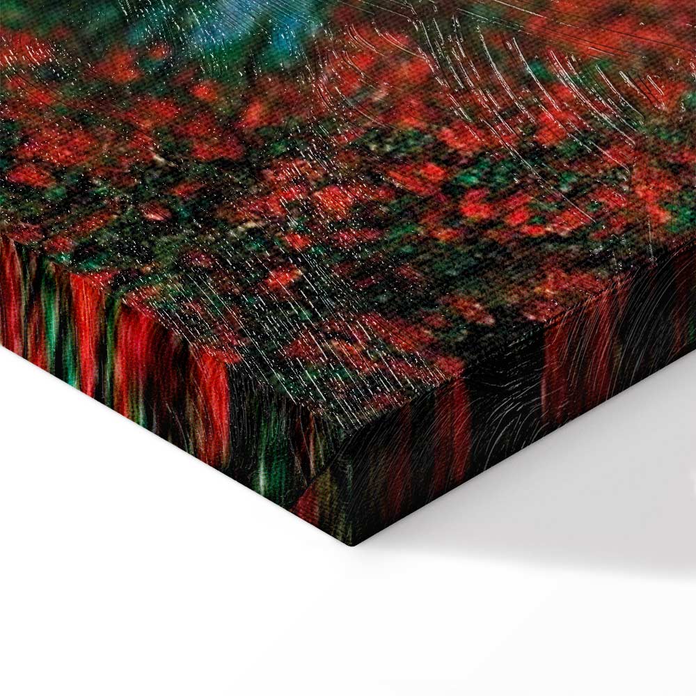 Monet Poppy Field near Vétheuil Impressionist Canvas Print