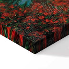 Monet Poppy Field near Vétheuil Impressionist Canvas Print