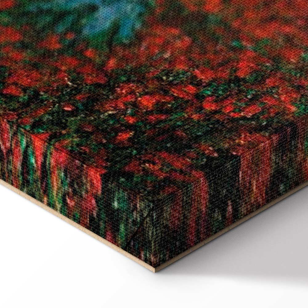Monet Poppy Field near Vétheuil Impressionist Canvas Print