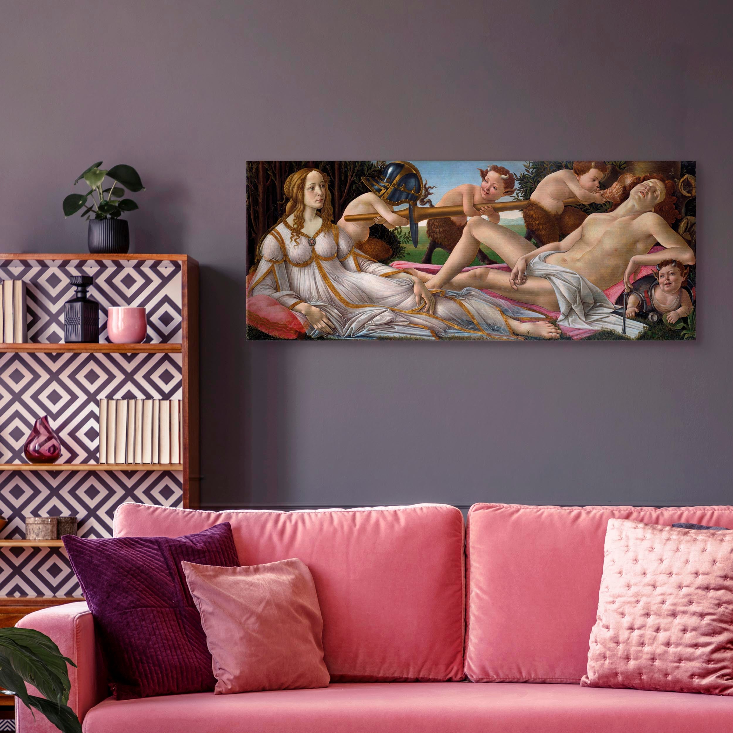 Canvas Print Venus and Mars - Modern Wall Art