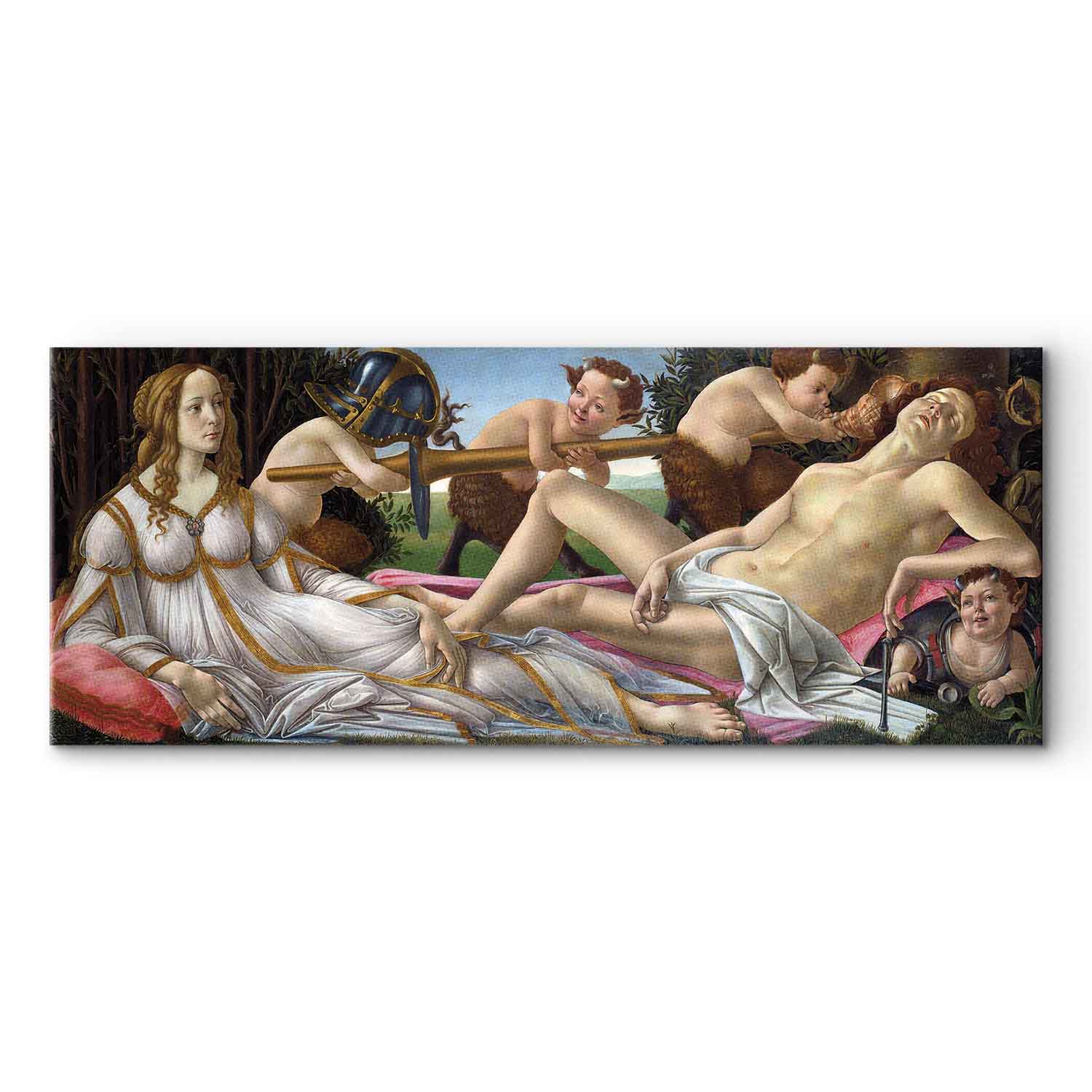 Venus and Mars Renaissance Canvas Print