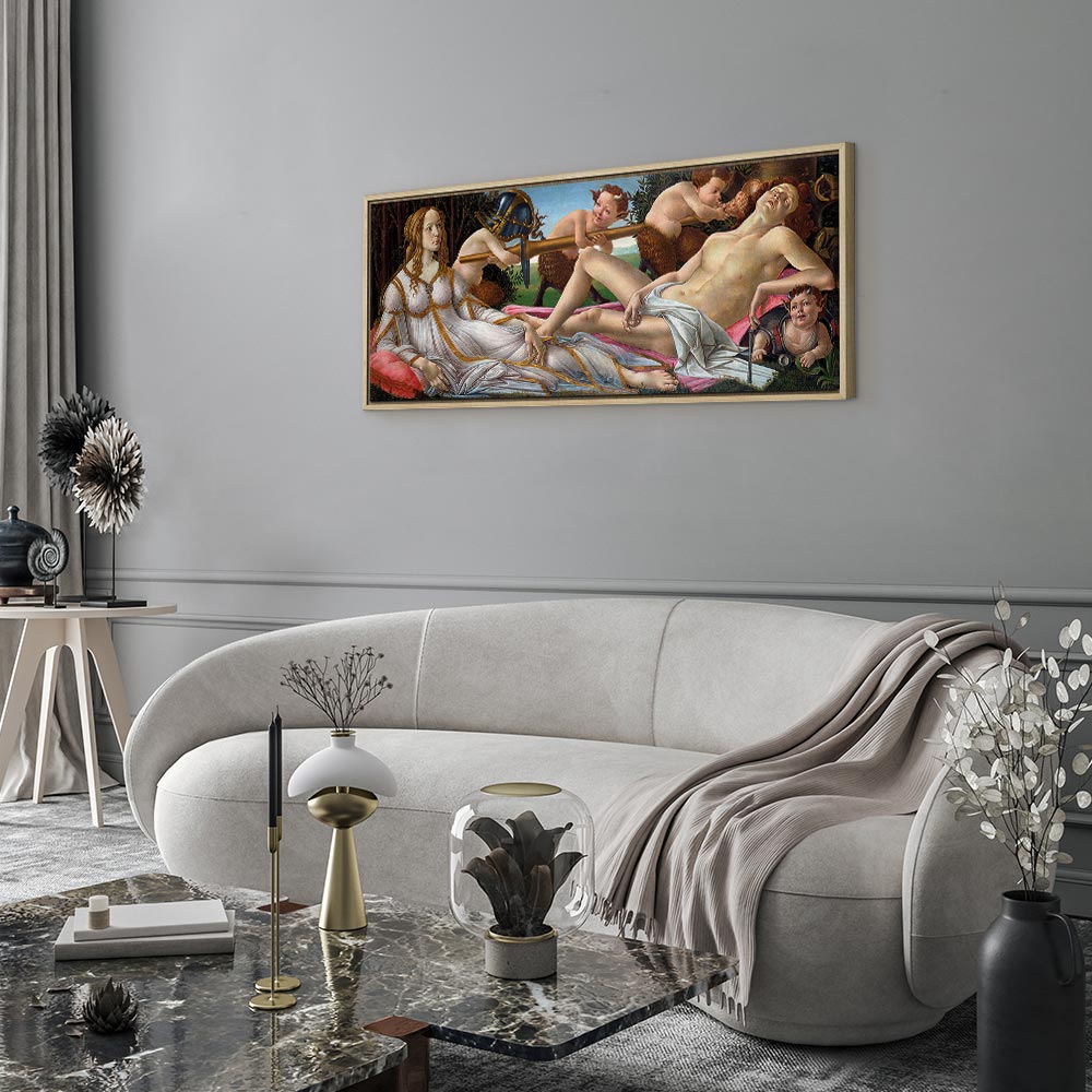 Venus and Mars Renaissance Canvas Print