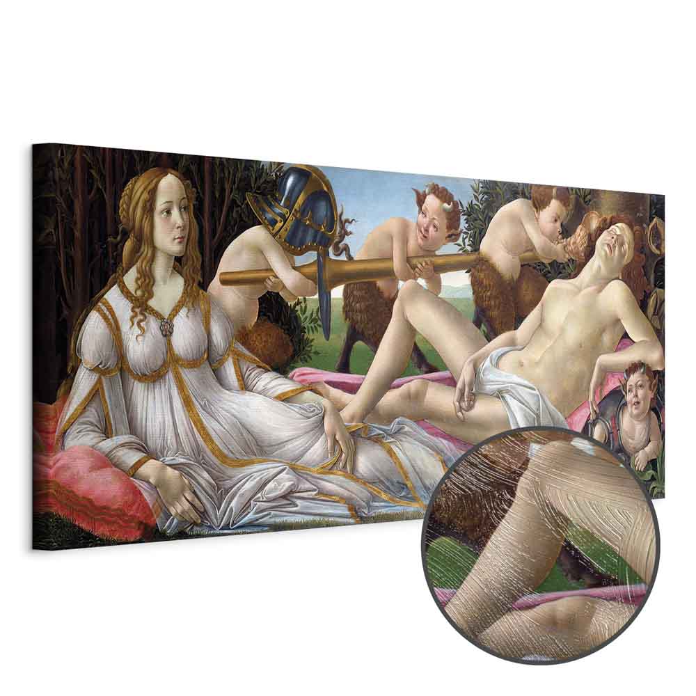 Venus and Mars Renaissance Canvas Print