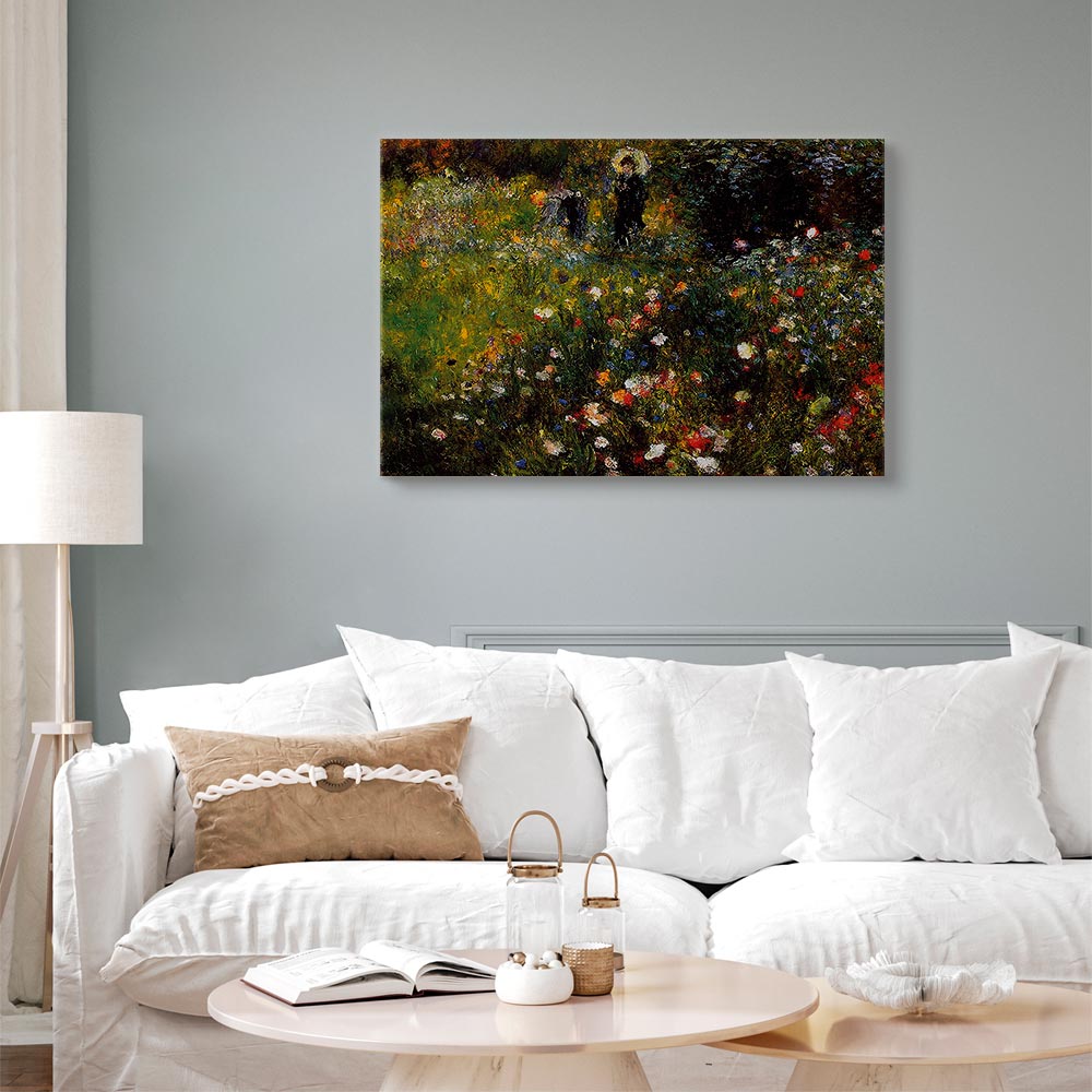 Renoir Summer Landscape Classic Canvas Print