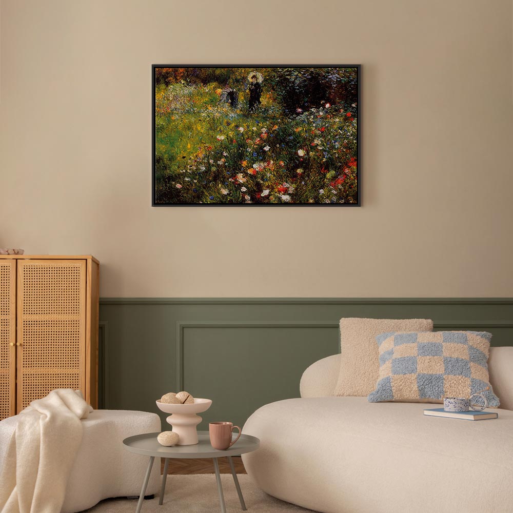 Renoir Summer Landscape Classic Canvas Print