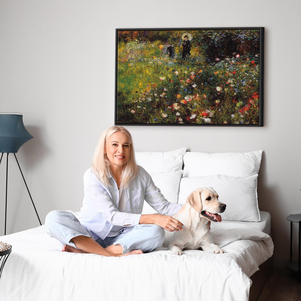 Renoir Summer Landscape Classic Canvas Print