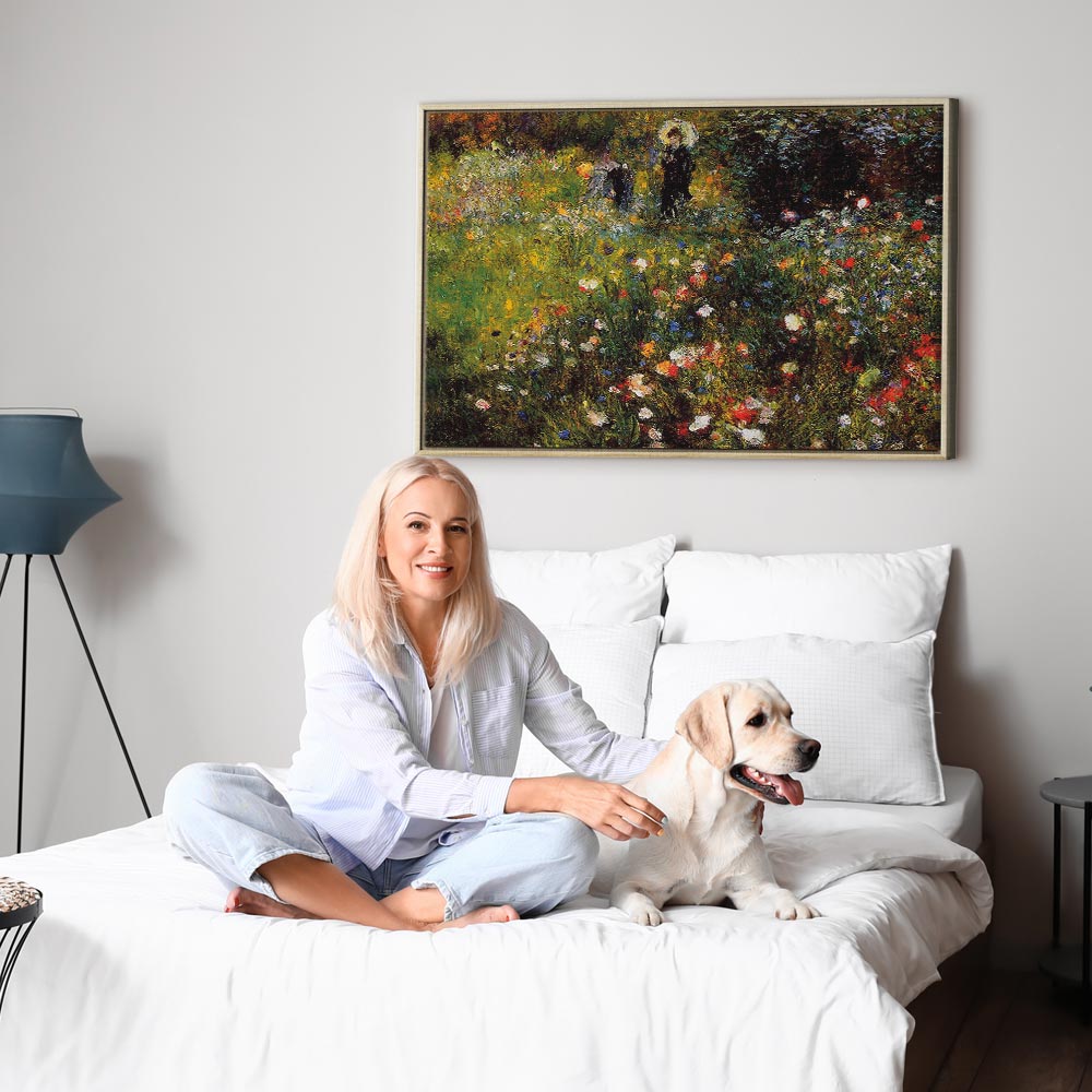 Renoir Summer Landscape Classic Canvas Print