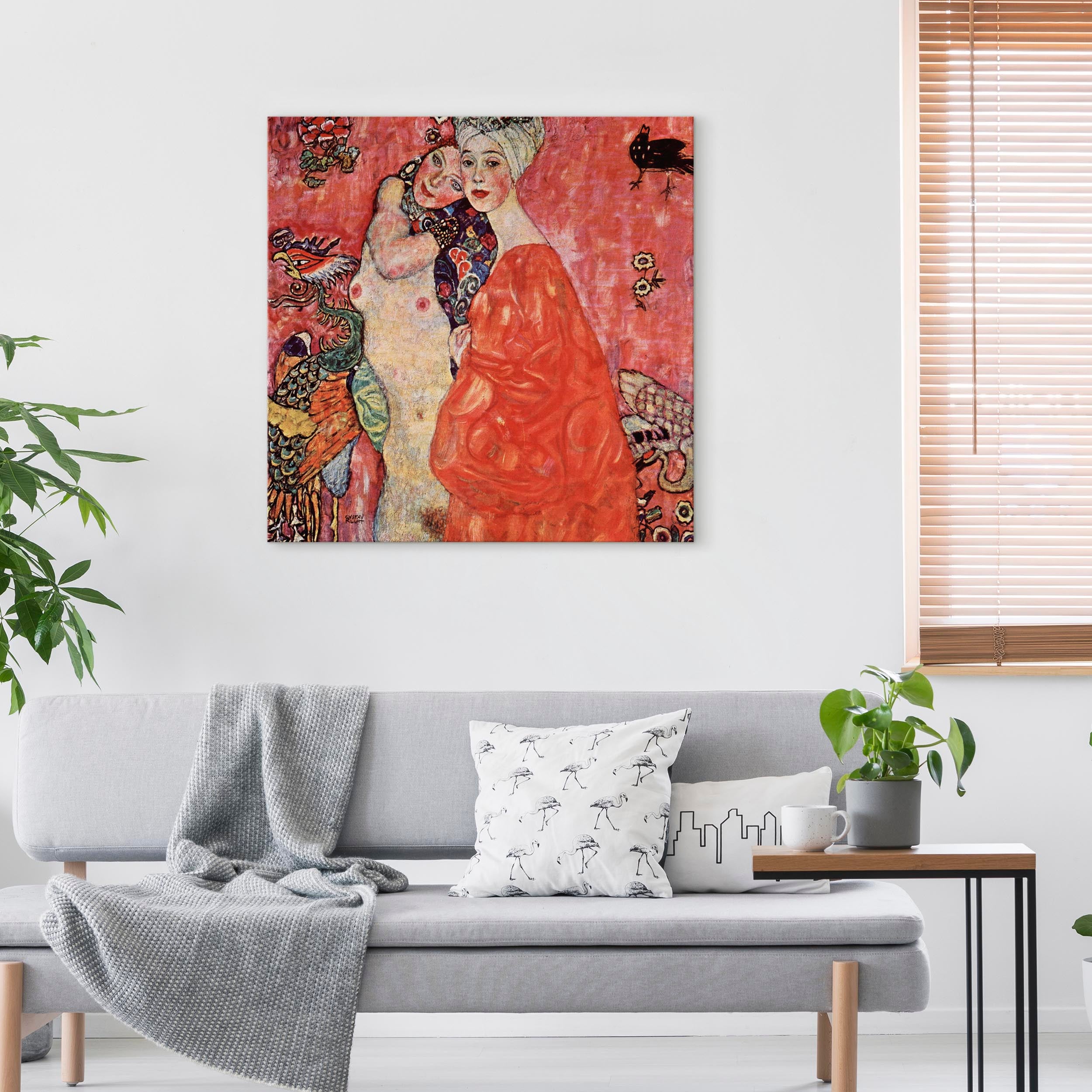 Canvas Print The Women Friends