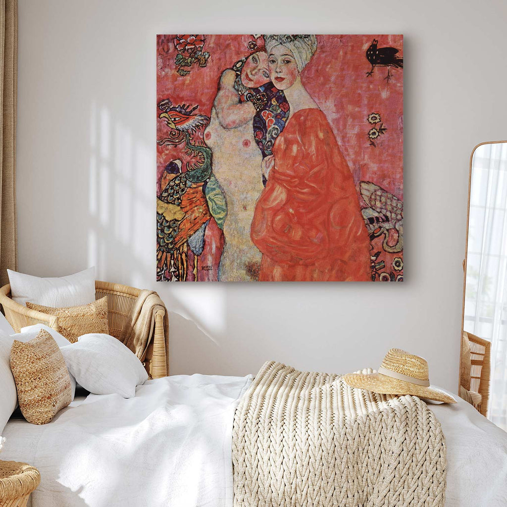 Klimt Women Friends Classic Canvas Print