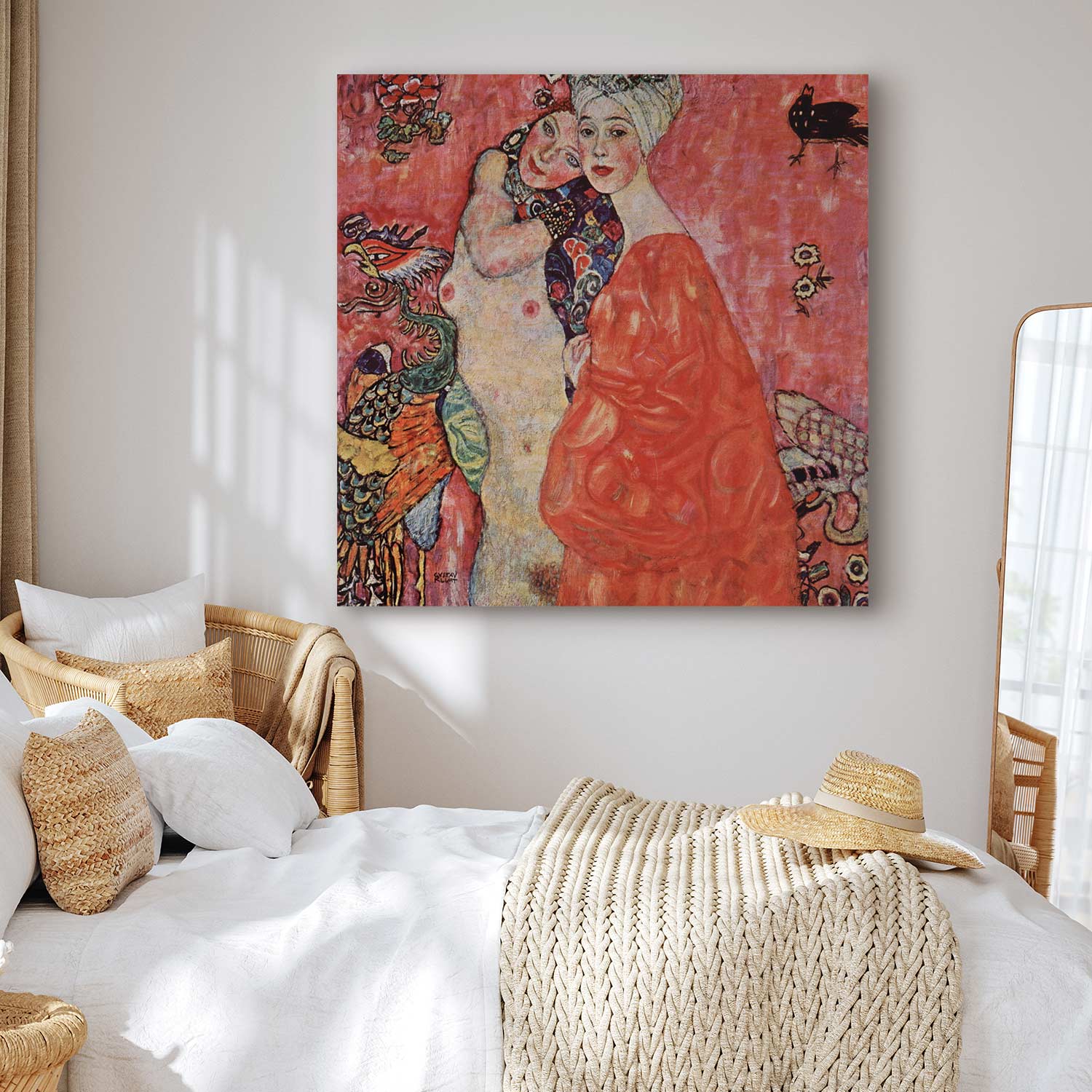 Klimt Women Friends Classic Canvas Print