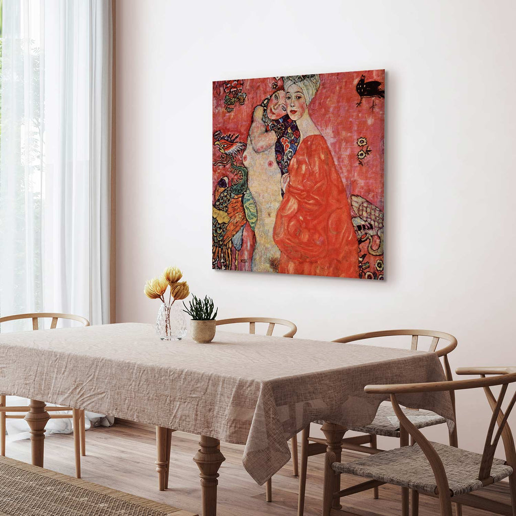 Klimt Women Friends Classic Canvas Print