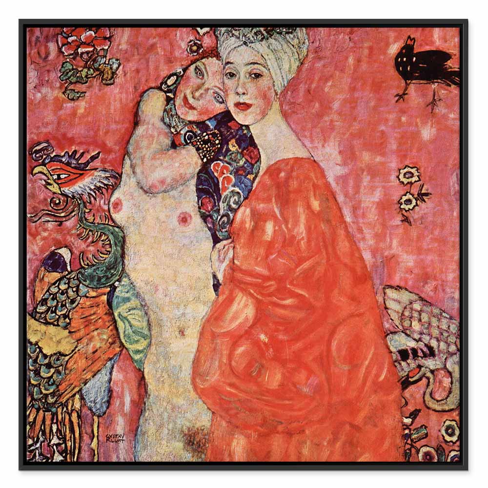 Klimt Women Friends Classic Canvas Print