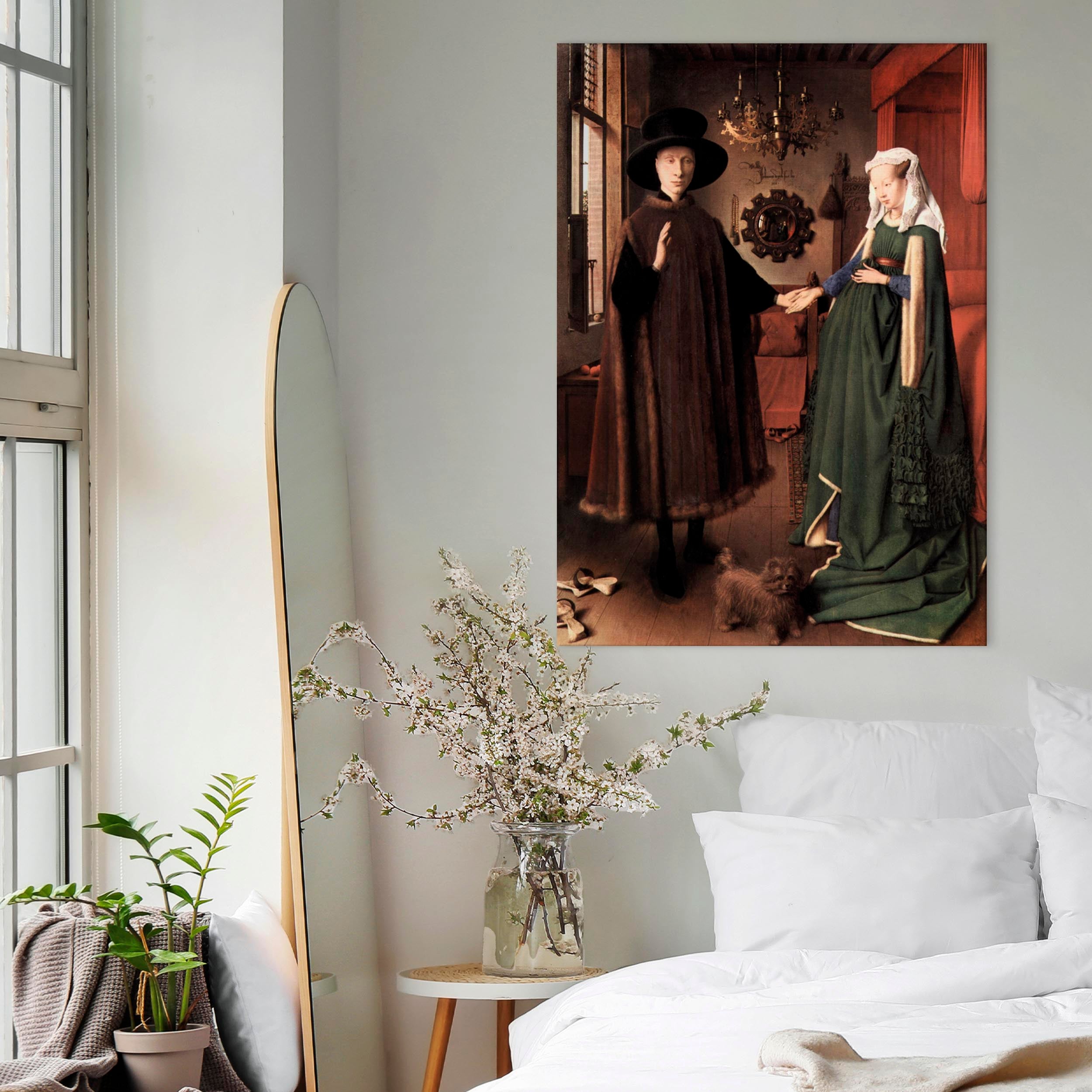 Canvas Prints Arnolfini Portrait 50x70