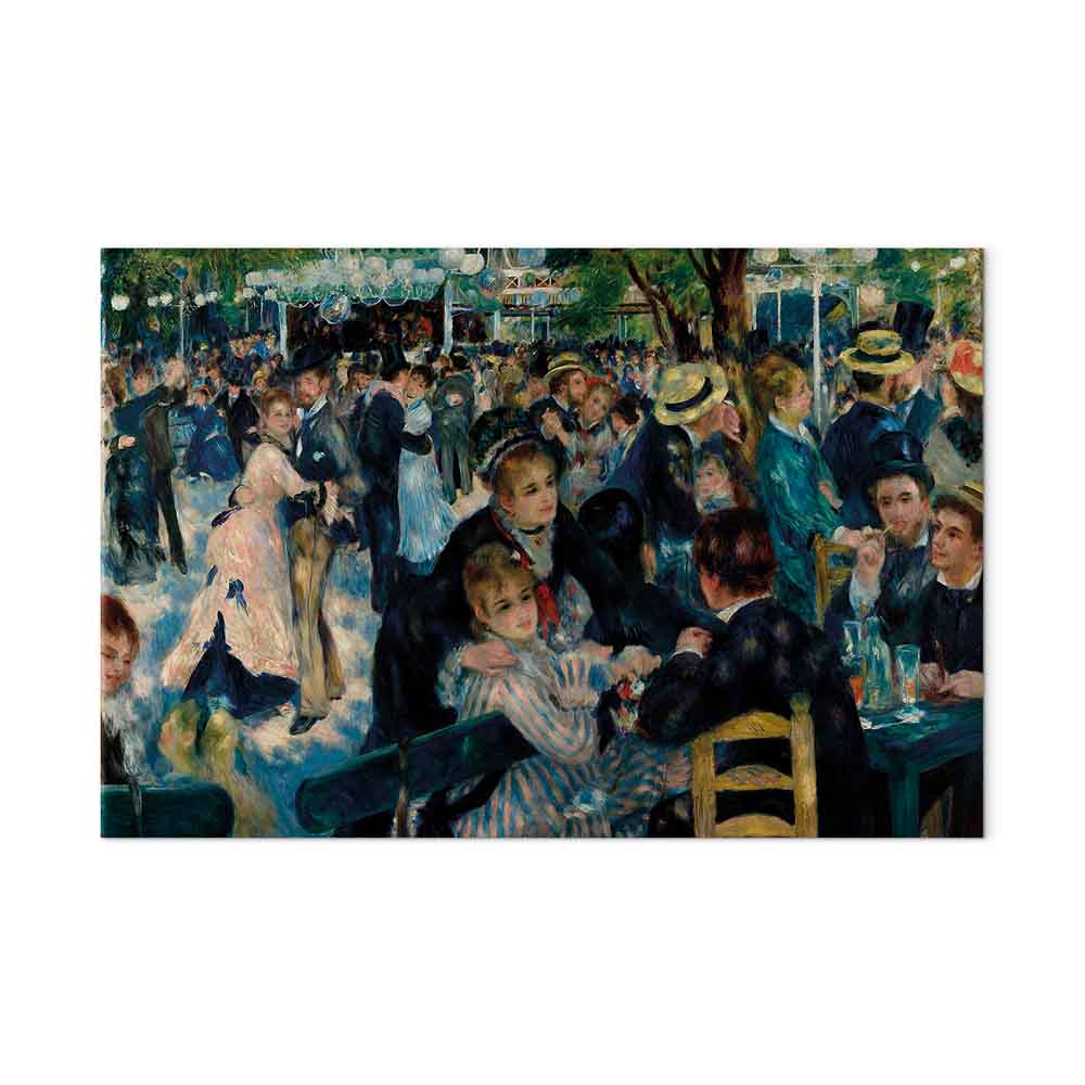 Renoir Dance at the Moulin de la Galette Classic Canvas Print
