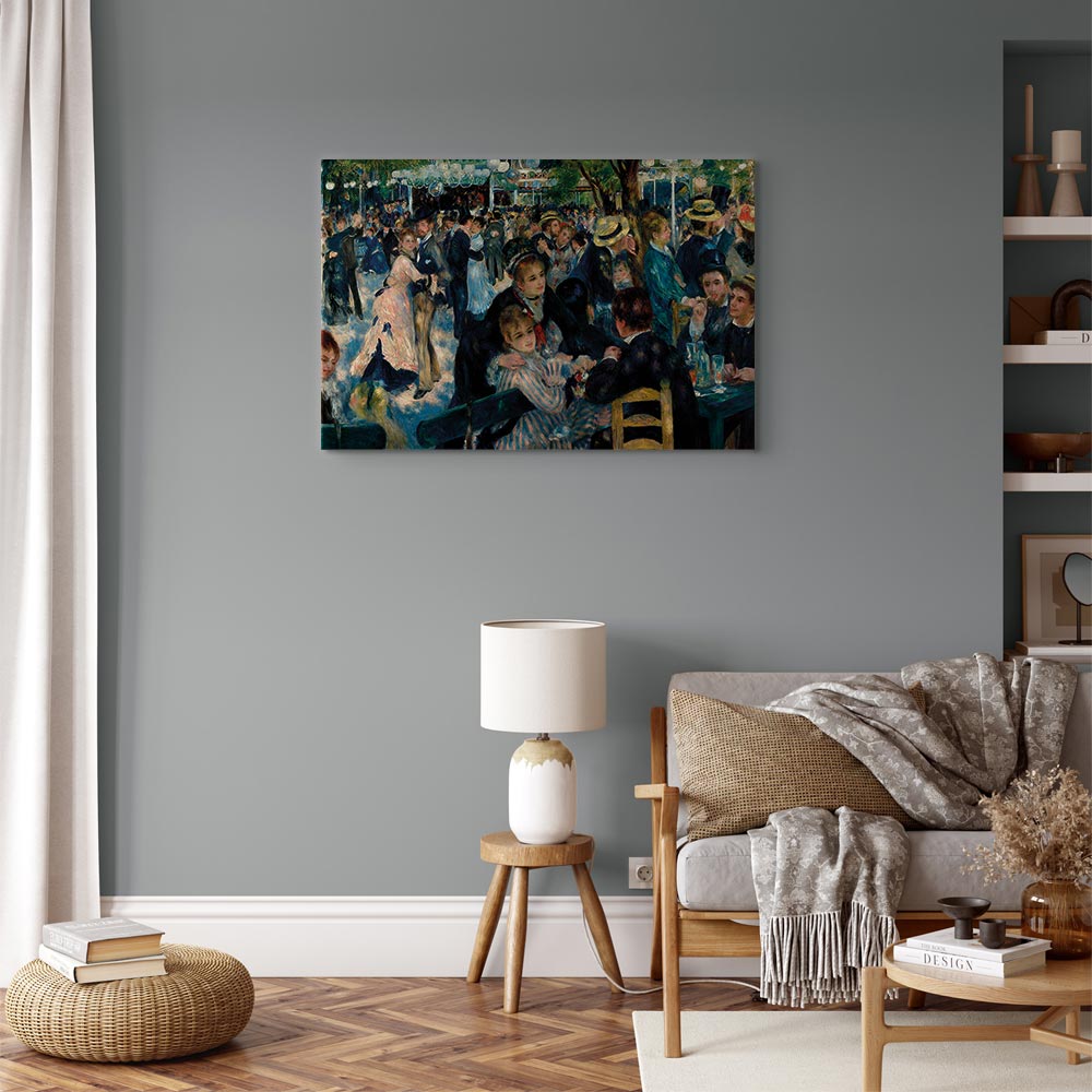 Renoir Dance at the Moulin de la Galette Classic Canvas Print