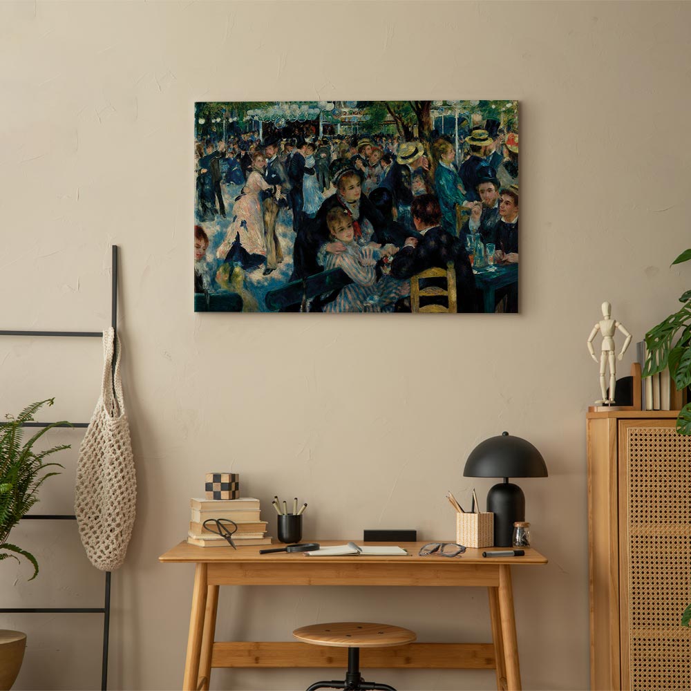 Renoir Dance at the Moulin de la Galette Classic Canvas Print