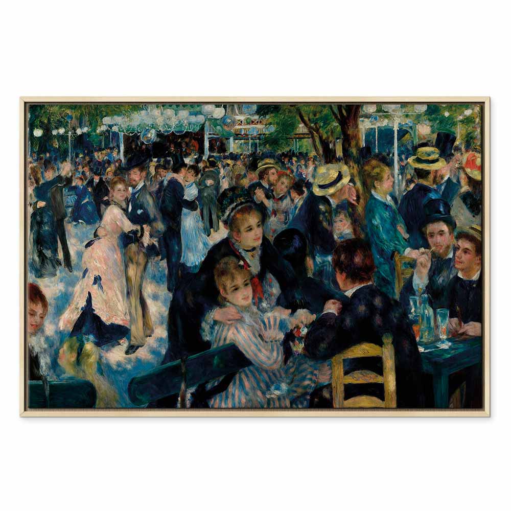 Renoir Dance at the Moulin de la Galette Classic Canvas Print
