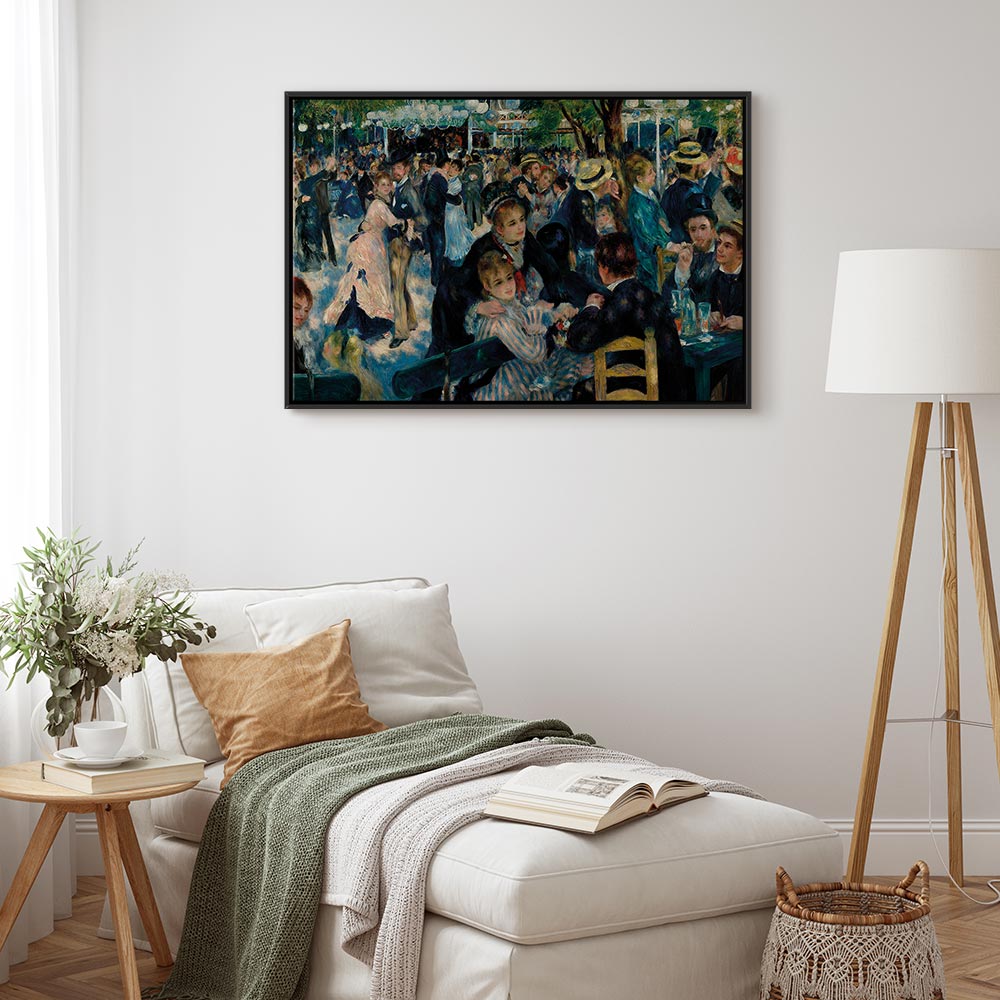 Renoir Dance at the Moulin de la Galette Classic Canvas Print