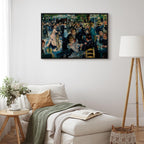 Renoir Dance at the Moulin de la Galette Classic Canvas Print