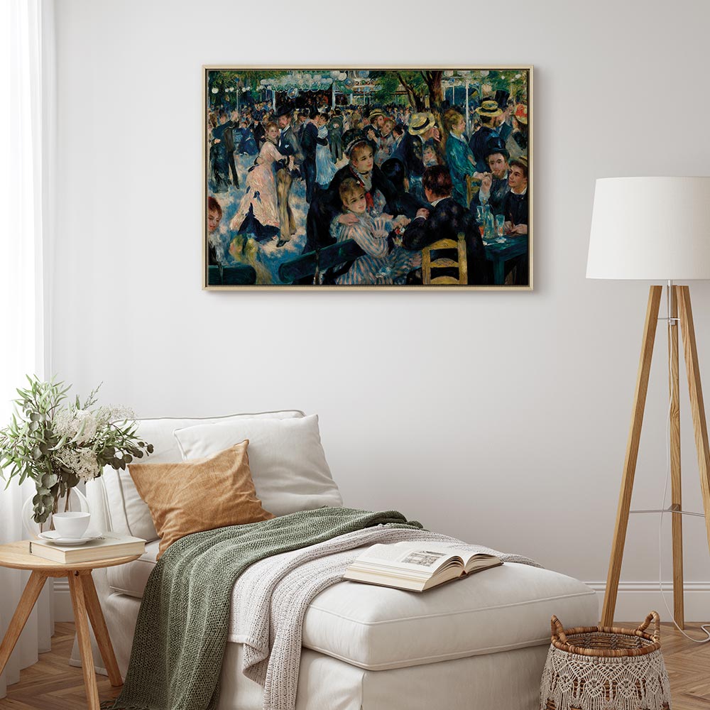 Renoir Dance at the Moulin de la Galette Classic Canvas Print