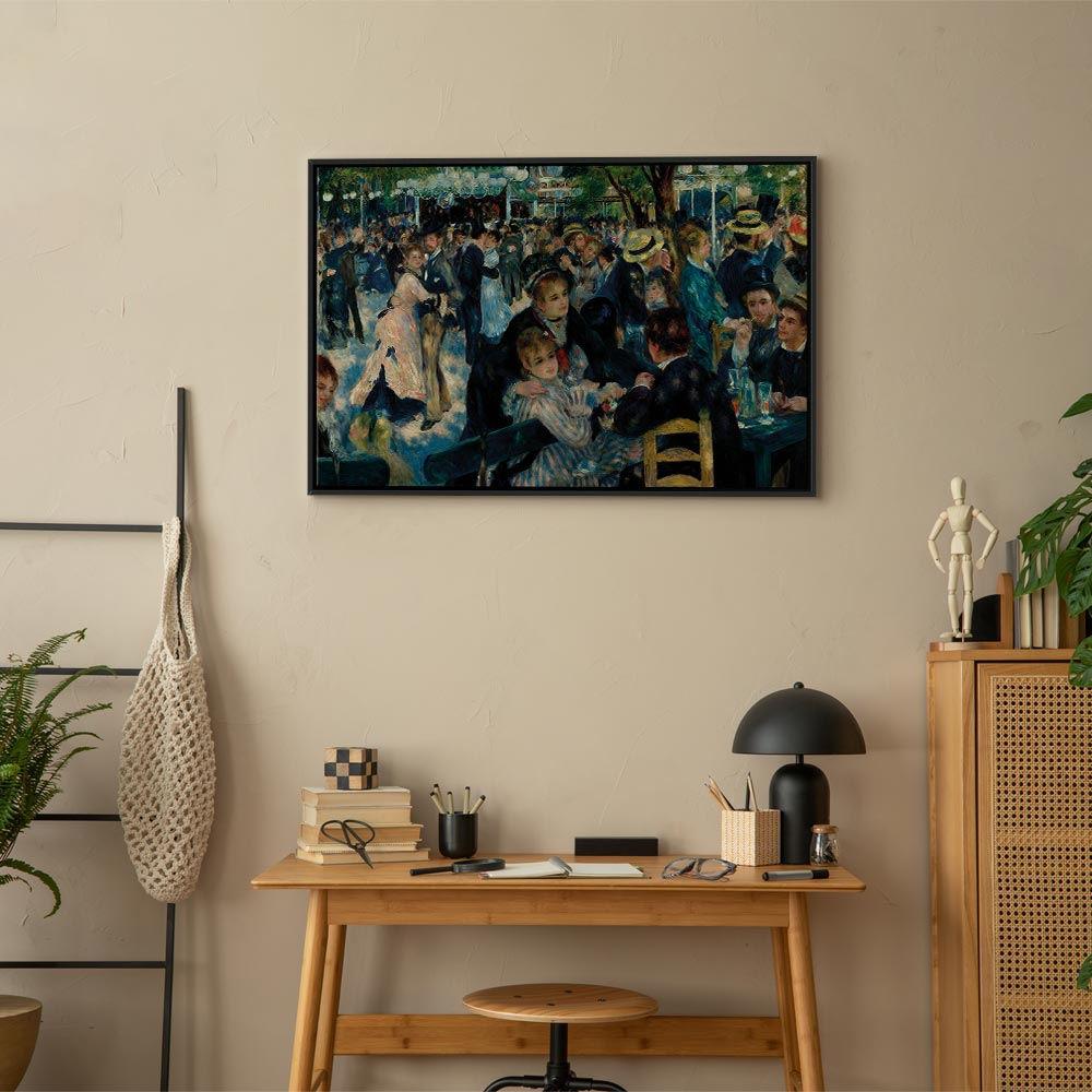 Renoir Dance at the Moulin de la Galette Classic Canvas Print