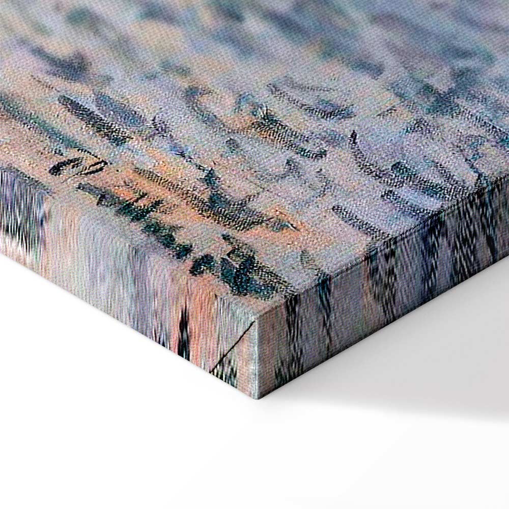 Monet Sailboats Regatta in Argenteuil Classic Canvas Print