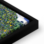 Klimt Roses in Forest Nature Canvas Print