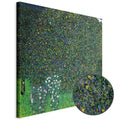 Klimt Roses in Forest Nature Canvas Print