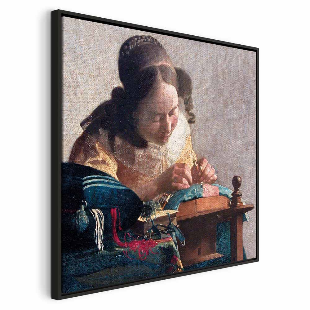 Vermeer The Lacemaker Classic Canvas Print